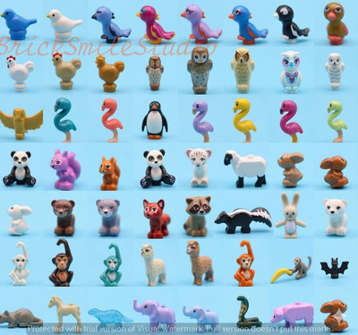 Lego ANIMAL Pet Minifigure Friends Zoo Farm Wildlife Bird Monkey Llama NEW