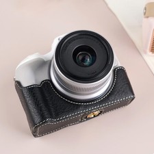 For Canon R100 R50 Camera Bag Leather Dock Case Base Protection shell Cover