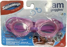 Swimming Goggle - SwimWays Glam Glasses Kids/Girls 3+ yr NEW