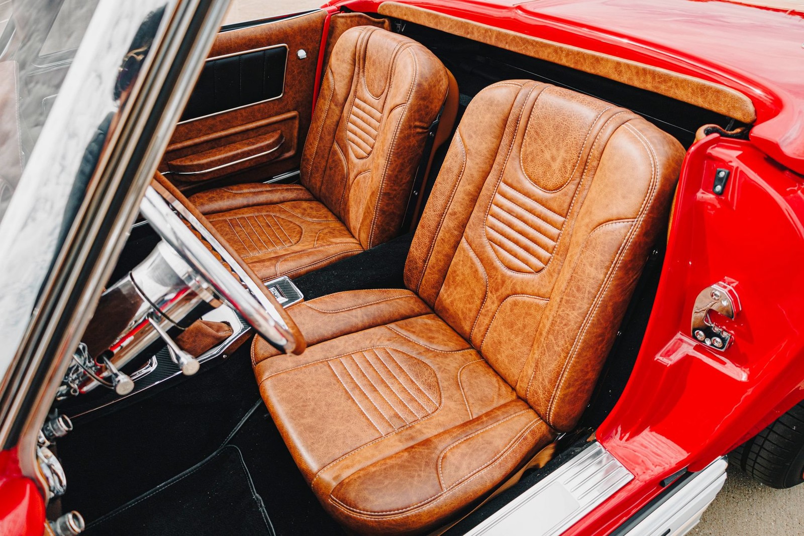 1966 Rally Red Chevrolet Corvette   | C2 Corvette Photo 8