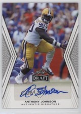 2014 Leaf Draft Auto Anthony Johnson #A-AJ1 Auto 1n4j