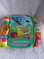 VTech Animal Musical Rymes Book. Tested.
