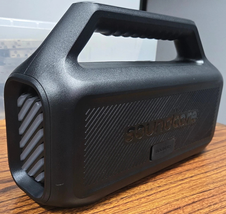Anker Soundcore Boom V2 防水无线蓝牙扬声器 黑色 A3138 — 第 4/4 张图片