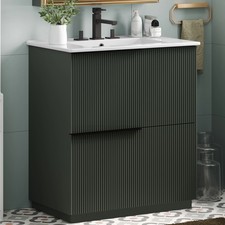 Christopher Knight Home - Moss 30" Bathroom Vanity with Ceramic Sink and...