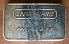 Engelhard 10oz Silver Bar