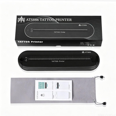 Yilong Bluetooth Tattoo Stencil Printer Tattoo Thermal Machine 15 Pcs Tattoo
