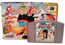 Snowboard Kids N64 (Nintendo 64) Cib Box, No Manual, Tested