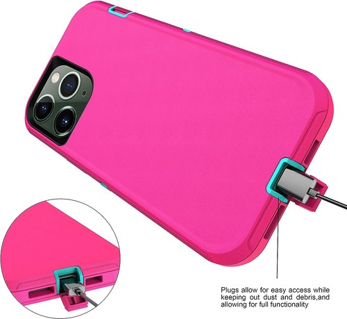 Funda a prueba de golpes para iPhone 15 15 Plus 15 Pro Max apta para clip de cinturón Otterbox Defender - Imagen 21 de 28