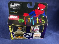X2-85 MINI-MATES FIGURA DE ACCIÓN PAQUETE DE 2 - GABARDINA COSA Y DOOMBOT - MARVEL