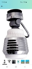 360 Rotate Swivel Faucet Nozzle Filter Water Saving Aerator Faucet Head Kitchen