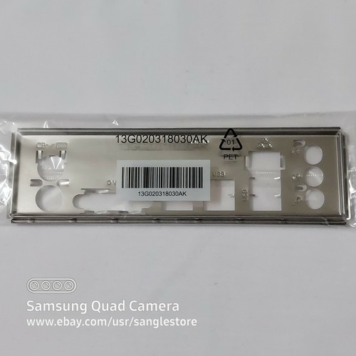 AJOHO Rear Panel I/O Shield Backplate for ASRock H110 PRO BTC+ Motherboards