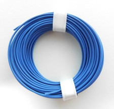 10 m Litze/Kabel BLAU z.B