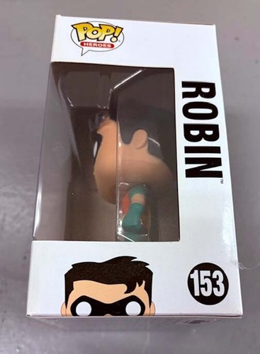 Nuevo Funko Pop DC Universe Heroes 153 Robin Batman La Serie Animada Abovedado - Imagen 2 de 6
