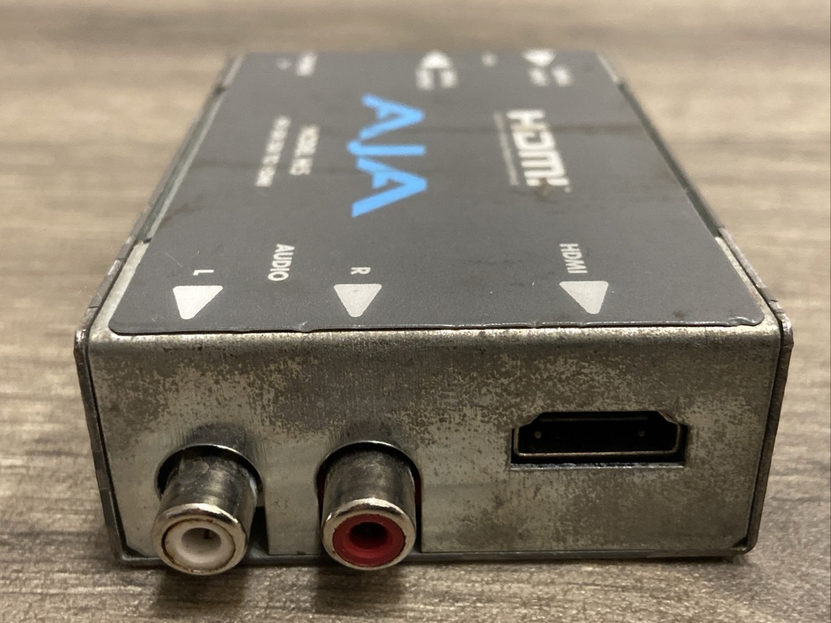 AJA HI5 HD-SDI/SDI TO HDMI ミニコンバーター 2個セット 業務用 放送用