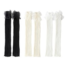 Women Knee High Leg Warmer High Boot Long Tube Socks Knitting Ankle High Bandage