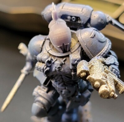 THE HELM OF SAINT 14 (10x) compatable with warhammer 40k Primaris or Guard