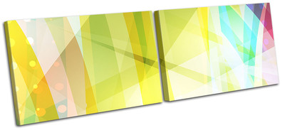 Pattern Geometric Abstract MULTI Leinwand Wand Kunst Bild drucken