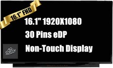 M02080-001 - RAW PANEL LCD 16.1'INCH FHD 250s NB For Pavilion Gaming 16-A0045NR