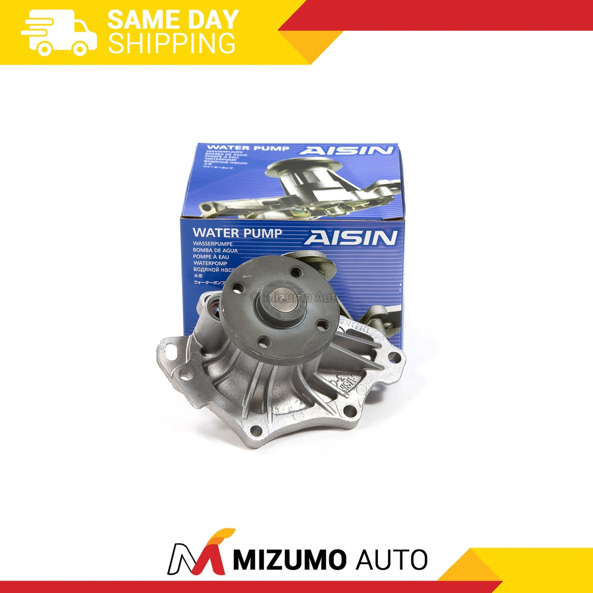 AISIN Water Pump Fit 01-09 Toyota Scion 2.0L 2.4L DOHC 2AZFE