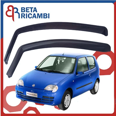 Deflettori Aria Per Fiat Seicento/600 1998> Antiturbo Antivento Farad 12331
