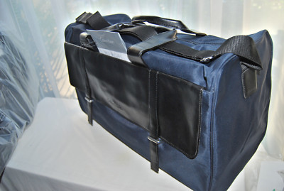 Brand New ''CK'' Calvin Klein Blue & Black Duffel / Travel  / Gym / Catt-On Bag