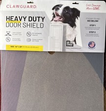 USA-Made Heavy Duty Dog Scratch Barrier 44  X20  for Door  Wall Safety Claw Guard