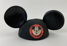 Vintage Walt Disney World Mickey Mouse Ears Hat Cap Made in USA