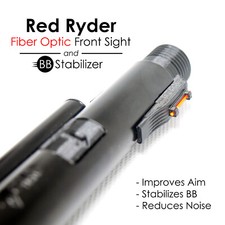 Daisy Red Ryder Improved FIBER OPTIC Front Sight / Muzzle - INCREASED ACCURACY!