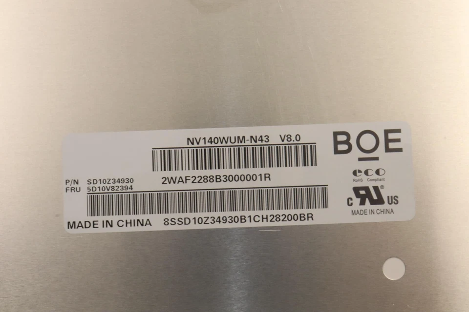 Lenovo ThinkPad T14 T14s P14s G4 E14 G5/6 WUXGA Display IPS 300cd/m² 5D10V82394 - Bild 4 von 4