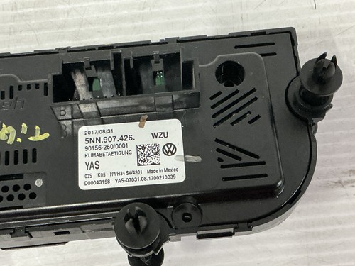 2018-2019 VOLKSWAGEN TIGUAN AC HEATER CLIMATE CONTROL SWITCH OEM 5NN097426 - Picture 8 of 13