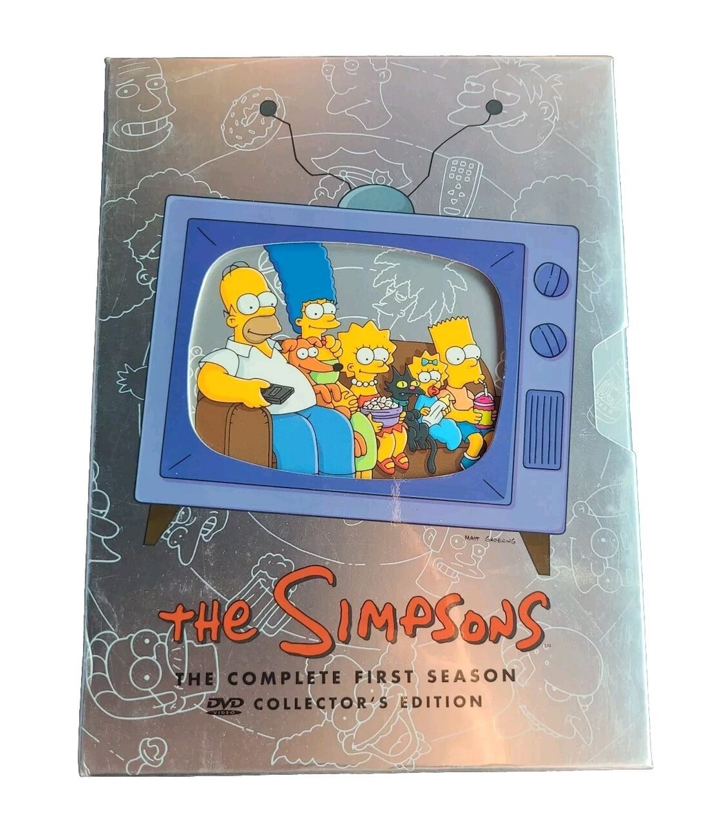 The Simpsons Season 1 Complete Collectors 24543009009| eBay