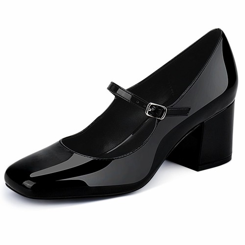 OMJPWS Women's Slingback Kitten Heels - Pointed Toe, 4cm Heel, Adjustable Ankle Strap - View #5