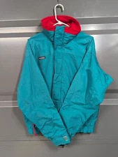 Vintage Columbia Jacket Men’s Large Green Red Bugaboo 90s