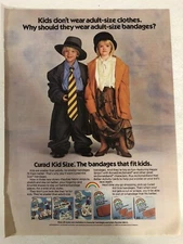 1990 Curad Ronald MacDonald Bandages Vintage Print Ad Advertisement pa15