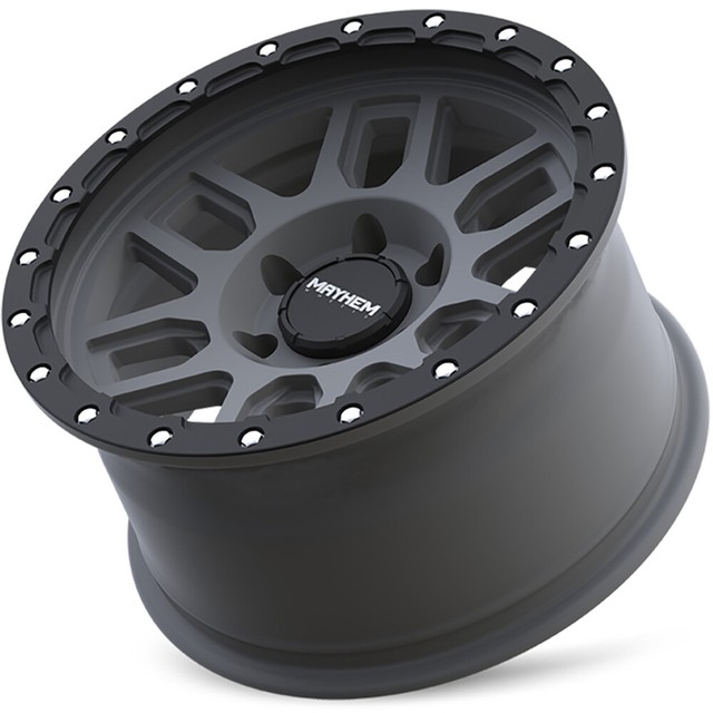 Mayhem Delta 9x17 Matte Gunmetal with Matte Black Lip Rim for sale ...