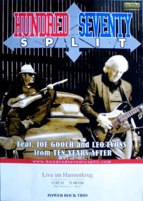 HUNDRED SEVENTY SPLIT - 2011 - Concert - Ten Years After - Poster - Neuss