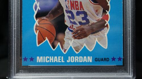 1990 Fleer All-Star #5 Michael Jordan PSA 7 NM "THE GOAT" Sweet card! 5th year. - Picture 3 of 6
