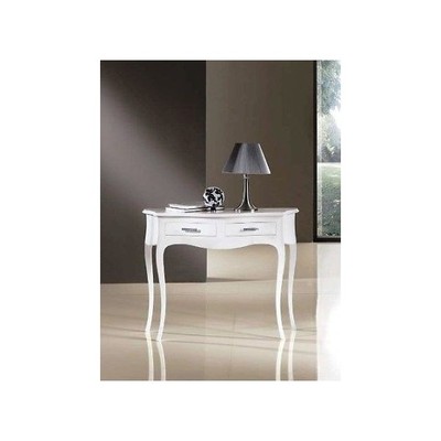 Consolle con 2 cassetti effetto rovere bianco Cassie | Maisons du Monde