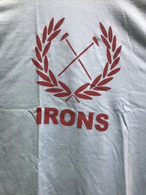Reprint West Ham Fan T.shirt Design By Seller COYI Irons All Sizes Hammers