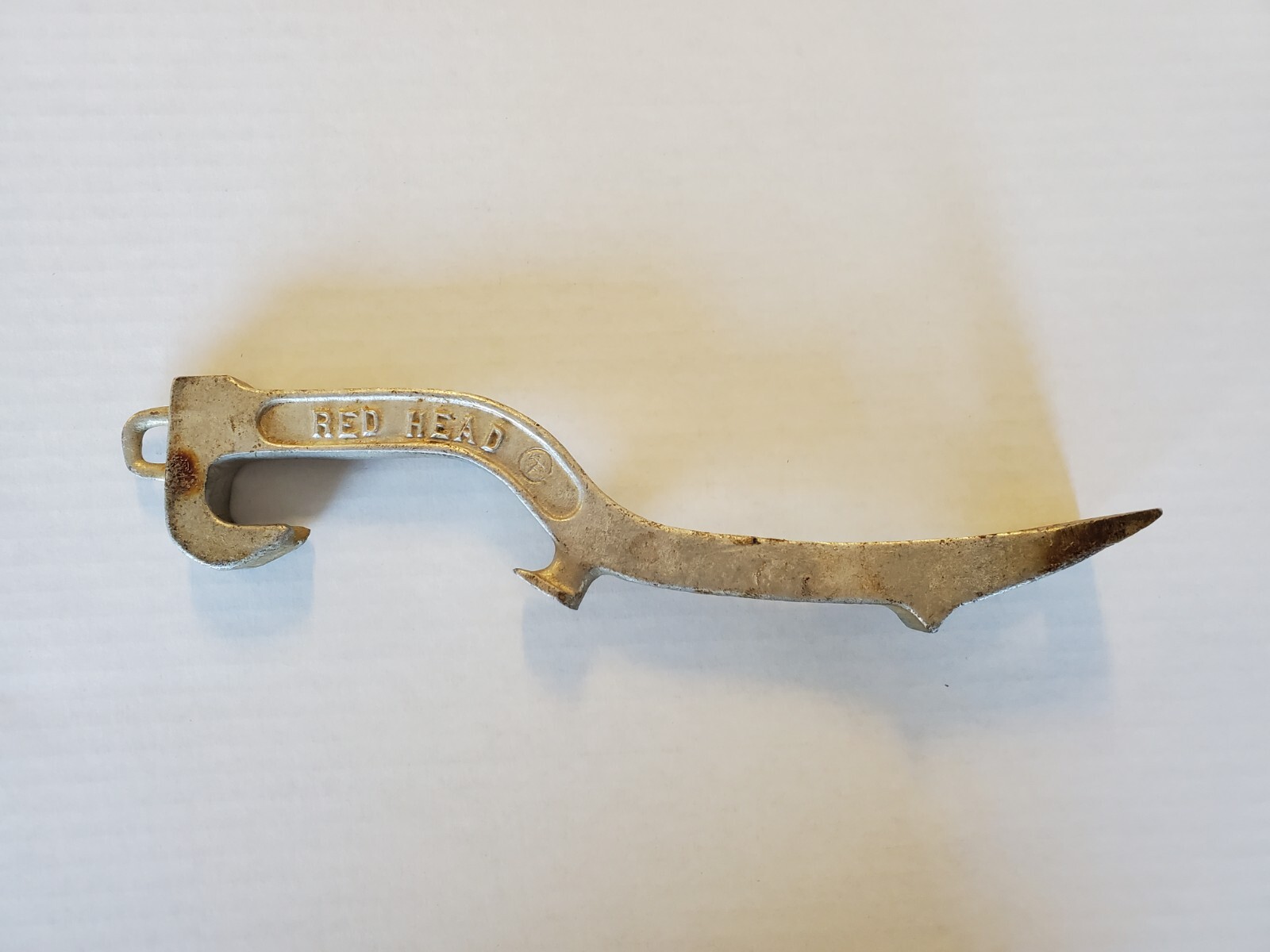 Vintage Red Head Brass Spanner Wrench Style 100 Aluminum All Purpose Fire Engine