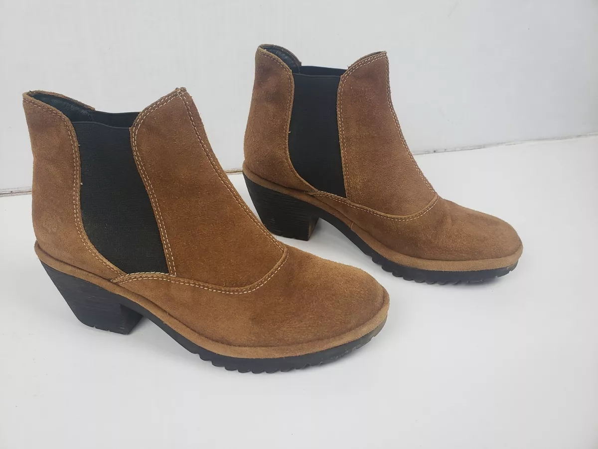 Fly London Womens Goring Ankle Boots Size 37 US 6 6.5 P501078011