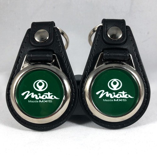 Keychain Fob Key Ring for Mazda Miata MX-5 in NA Colors (2-Pack) - Picture 8 of 12