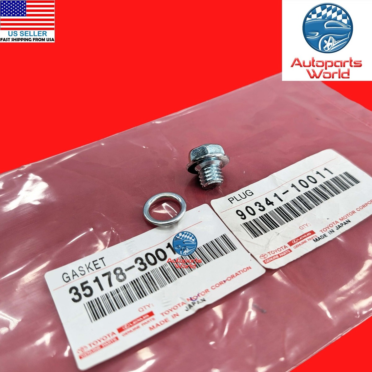 GENUINE TOYOTA 4RUNNER FJ TACOMA TUNDRA GX460 IS350 ATM PAN DRAIN  