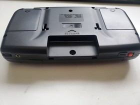 modded black  Sega Game Gear system mcwill TFT LCD-USB-C CleanJuice Rechargeable