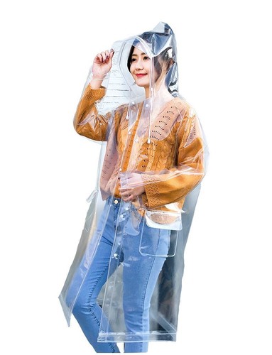 FAST WAY Regenmantel, Lange Regenjacke, Wasserdichter
