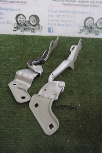 COPPIA CERNIERA COFANO SINISTRA DESTRA RENAULT CLIO 3 719033/34 - Imagen 5 de 5