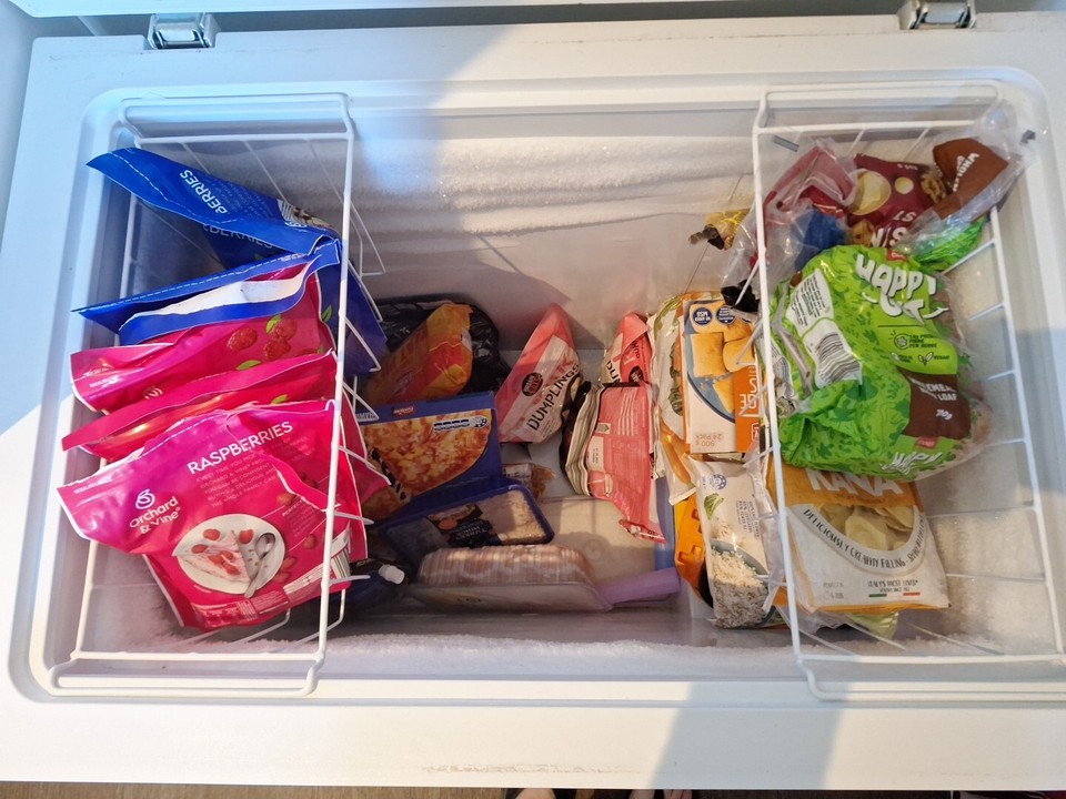 Esatto 198L Hybrid Chest Freezer/Fridge ECF198W2 eBay