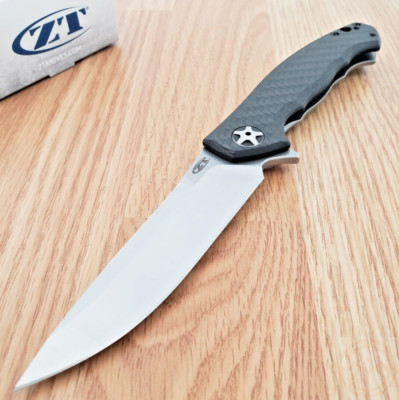 Zero Tolerance Large Sinkevich Folding 4'' S35VN Steel Blade Carbon Fiber Handle