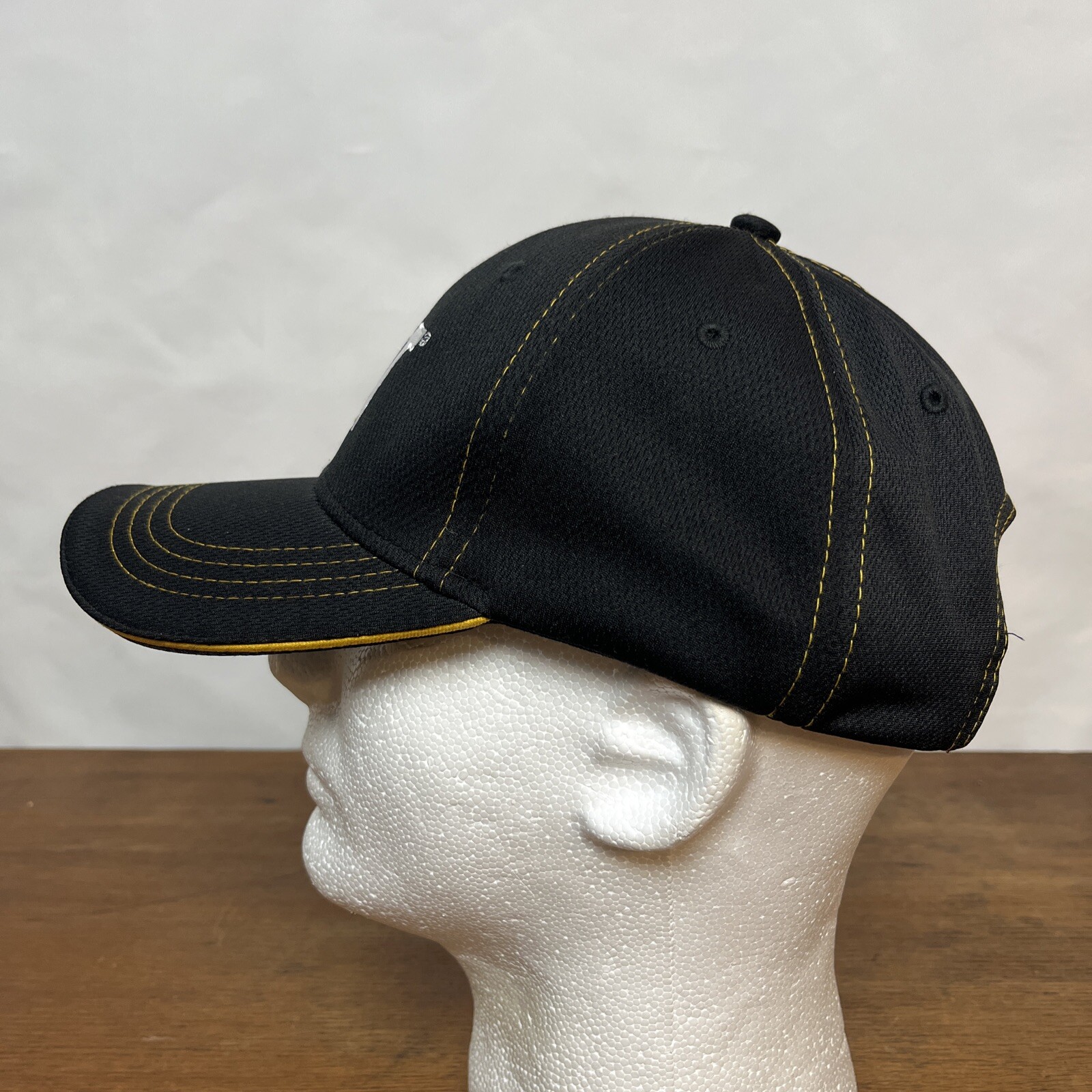 Cat Caterpillar 100% Polyester Strapback Baseball… - image 2