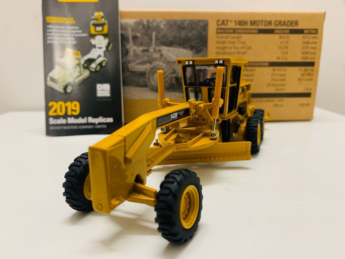 Caterpillar Cat 140H Motor Grader 1/50 Metal Model By DieCast